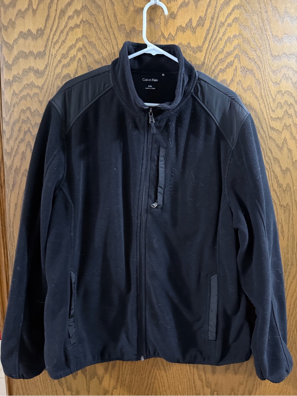 Calvin Klein Men’s XXL Black Fleece Jacket